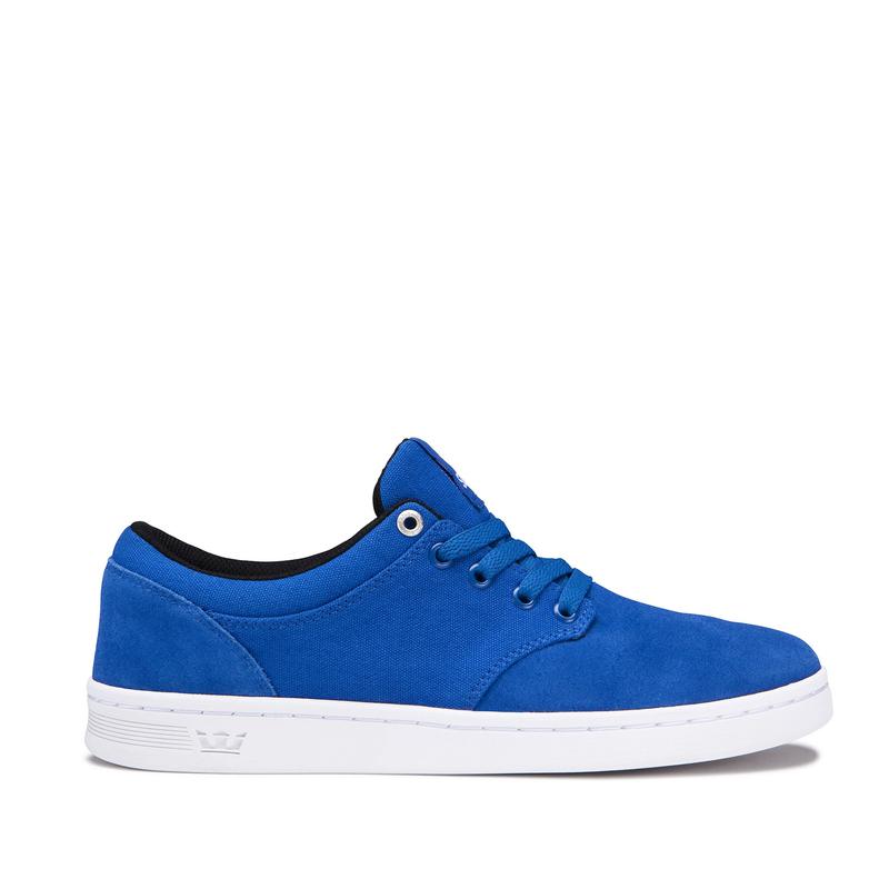 Buty Supra CHINO COURT - Sneakersy Niskie Damskie - Niebieskie (ZHFT-39075)